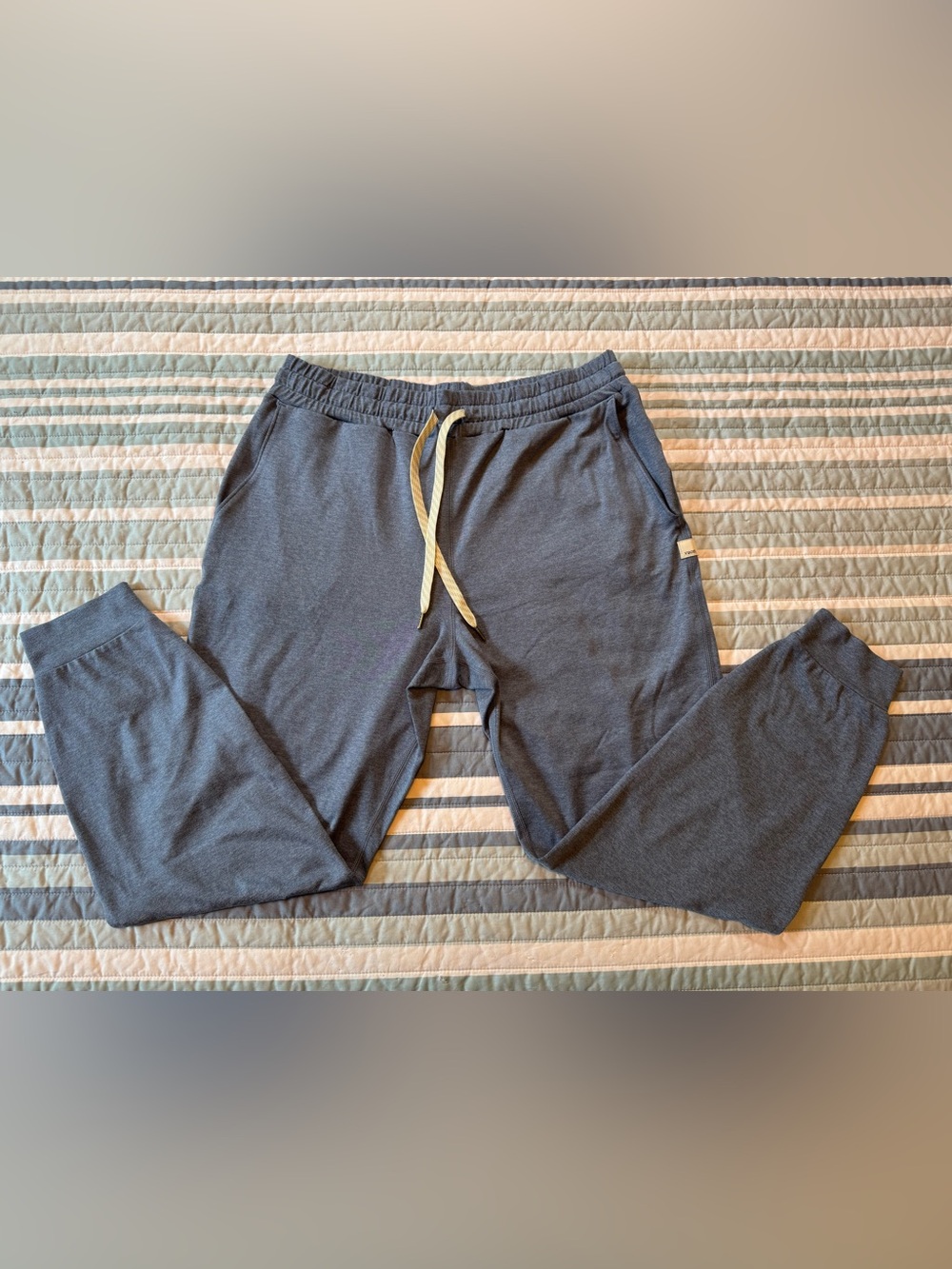 EUC Blue Heather Vuori Performance Joggers
